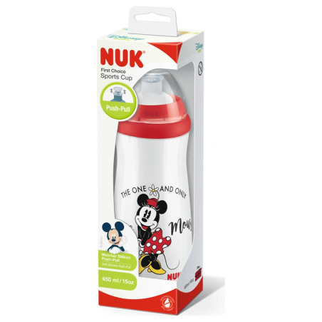 NUK SPORTS TASSE D’APPRENTISSAGE MINNIE MOUSE 24M+ 450ML