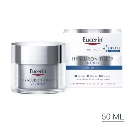 EUCERIN HYALURON FILLER SOIN DE NUIT + 3X EFFECT 50ML