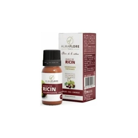 ALMAFLORE HUILE DE RICIN BIO 10ML