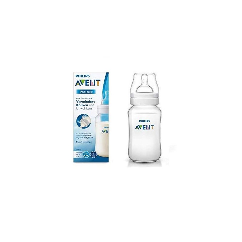 Biberon en plastique anti-colique - Philips Avent - 3m+ - 330ml