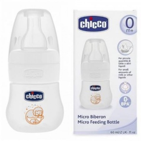 CHICCO MICRO BIBERON 0M+ 60 ML