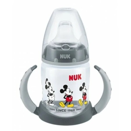 NUK Tasse mickey mouse de first choice gris 150 ml - 6-18 mois