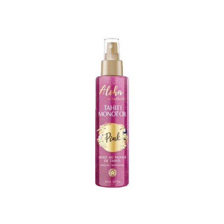 INODERMA ALOHA HUILE AU MONOÏ DE TAHITI PAILLETEE PINK SPRAY 150ML