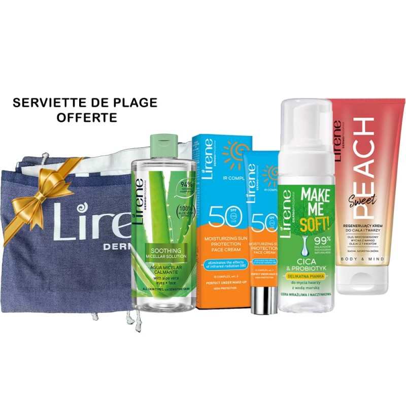lirene pack nettoyage-protection & hydratation