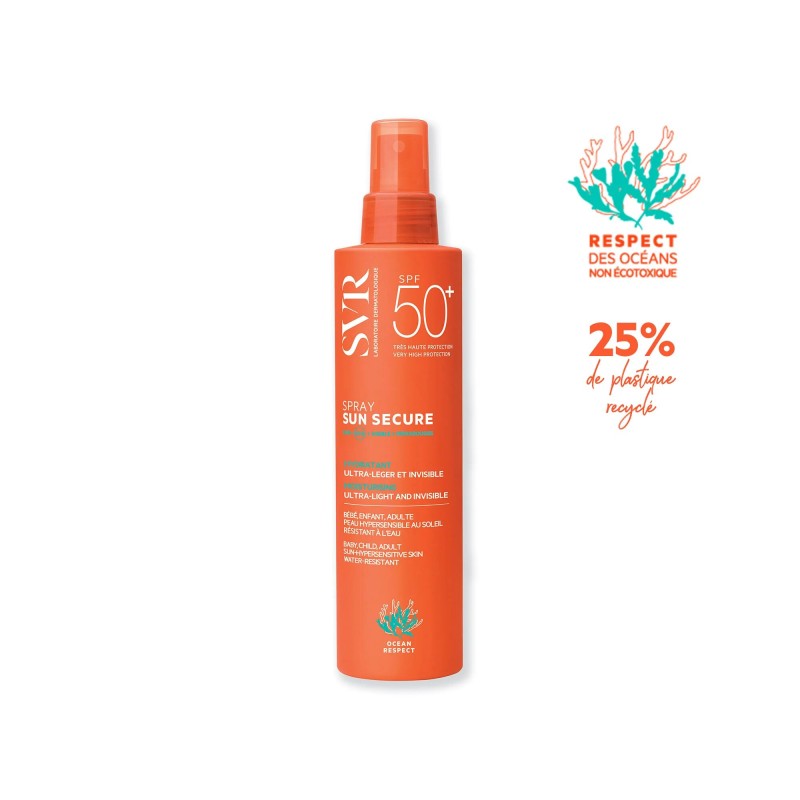 SVR SUN SECURE Spray HYDRATANT SPF50+ 200ML