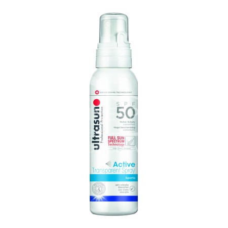 ULTRASUN ACTIVE TRANSPARENT SPRAY SPF 50 150 ML