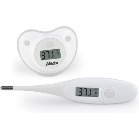 Alecto BC-04 - Set de thermomètre 2 pièces, blanc