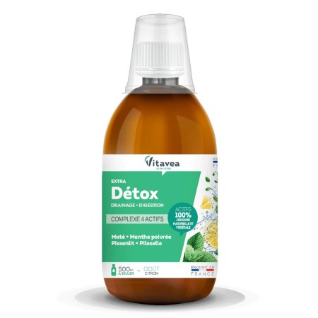 VITAVEA EXTRA DETOX DRAINEUR CITRON 500ML