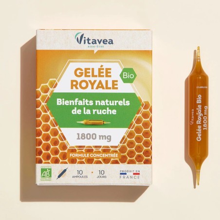 VITAVEA GELEE ROYALE BIO 1800MG 10 AMPOULES