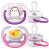 AVENT SUCETTE ULTRA AIR ANIMALS 0-6M FIlle