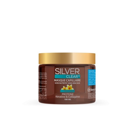 Silver Clear Masque Capillaire Soin Nutritif Sans Rinçage