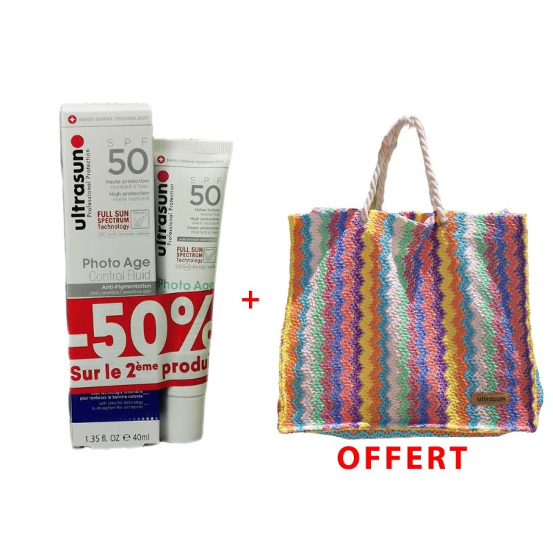 ULTRASUN PACK ANTI PIGMENTATION 40 ML +FACE AGE 40ML (-50%)