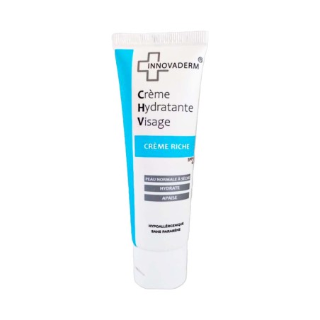 INNOVADERM CREME RICHE HYDRATANTE VISAGE SPF 20 50ML