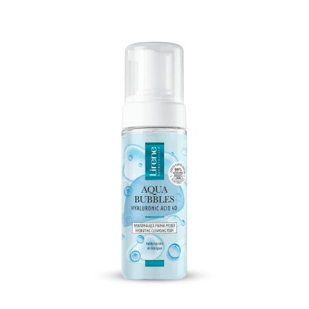 LIRENE AQUA BUBBLES MOUSSE NETTOYANTE,150ML