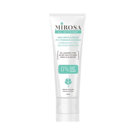 MIROSA GEL NETTOYANT PEAU MIXTE A GRASSE 200ML