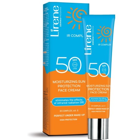 LIRENE ECRAN SPF50+ 40ML INVISIBLE VISAGE A BASE DE VIT E