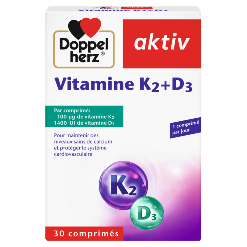 AKTIV VITAMINE K2 + D3 COMPRIMÉS