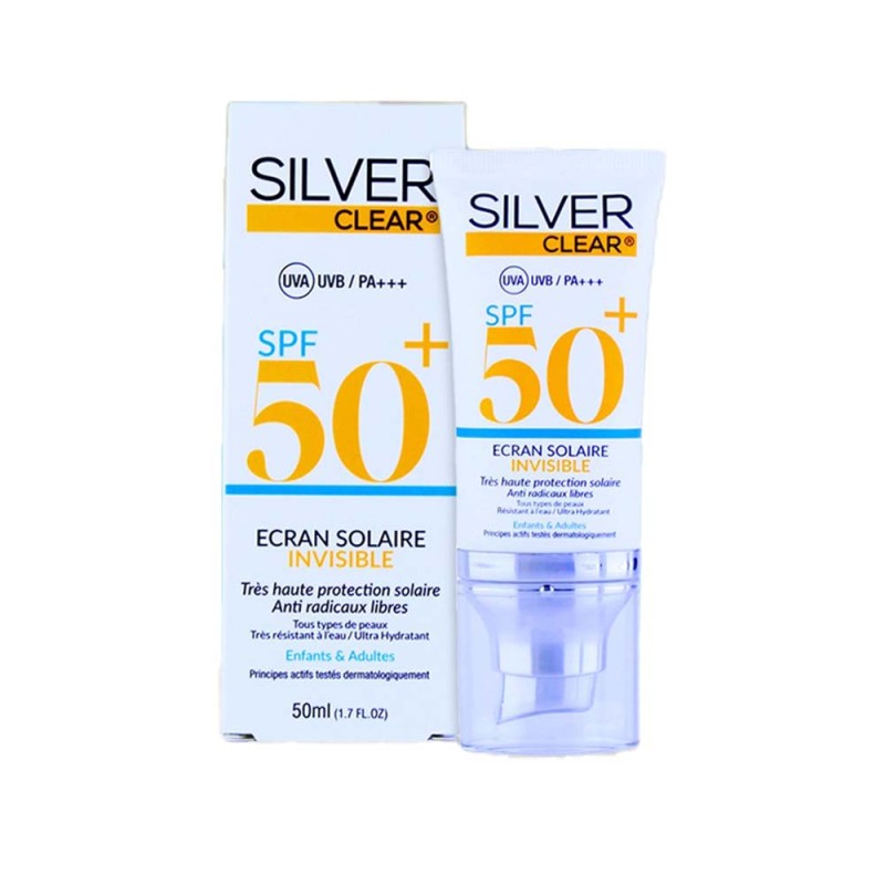 Silver Clear Ecran Solaire Invisible 50 ML