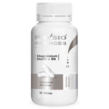 PHYSIOSOURCES MAGNESIUM MARIN+VIT B6 60 GELULES