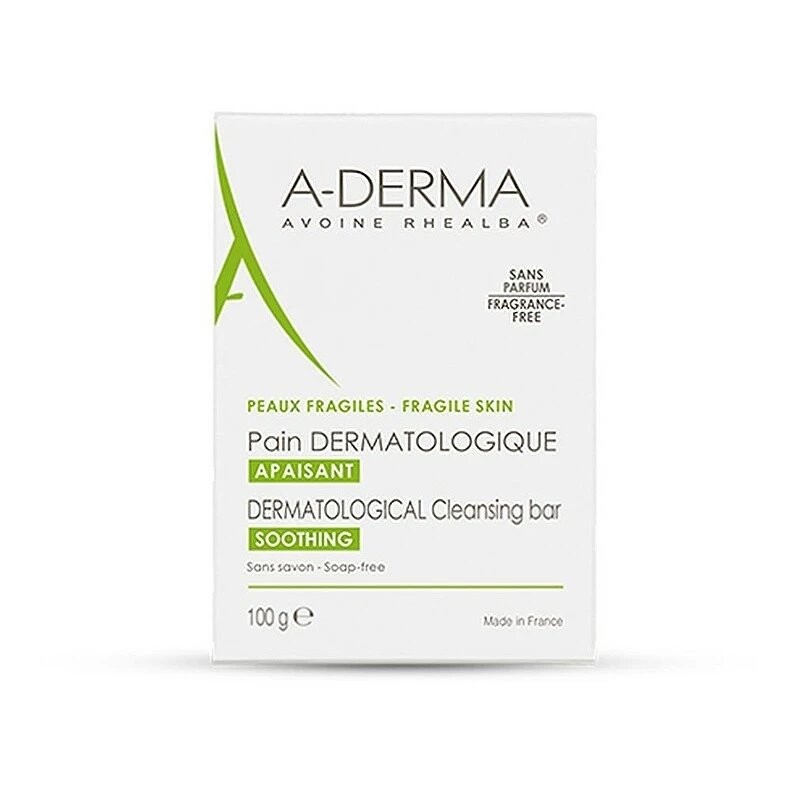 A-DERMA PAIN DERMATOLOGIQUE AU LAIT D'AVOINE, 100g