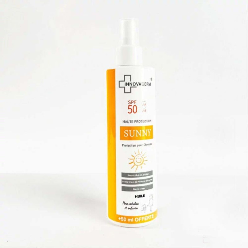 INNOVADERM SUNNY HUILE CHEVEUX SPF50 250ML