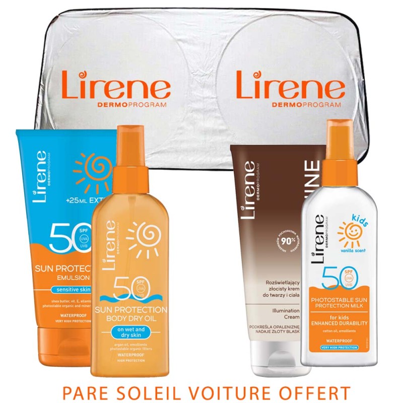 LIRENE PACK SOLAIRE 4 PIECES