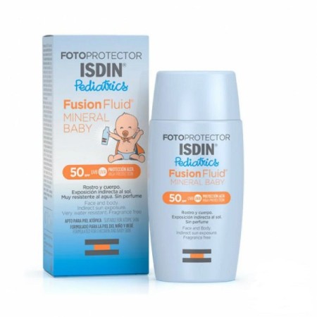 ISDIN PHOTOPROTECTION ECRAN SOLAIRE FUSION FLUID MINERAL BABY SPF50+ 50ML