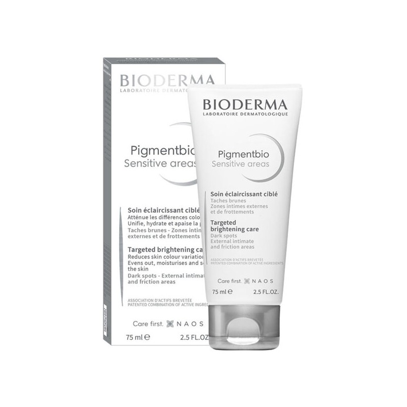 BIODERMA PIGMENTBIO SENSITIVE AREAS SOIN ECLAIRCISSANT CIBLE 75 ML