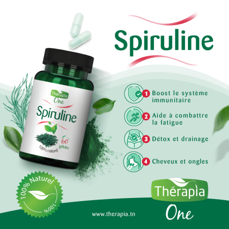 THERAPIA SPIRULINE 60 GELULES