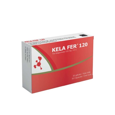 KELA FER 120MG 30 capsules