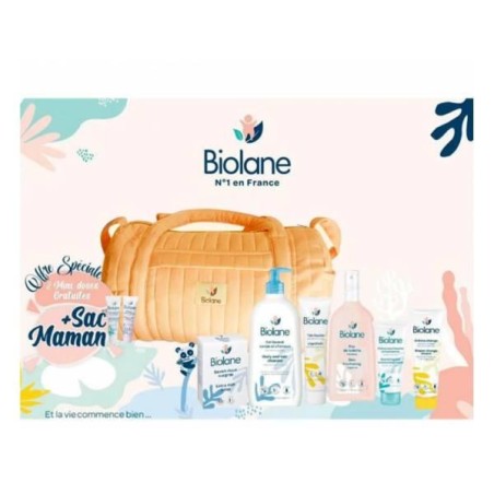 BIOLANE SAC MAMAN MATELASSE JAUNE