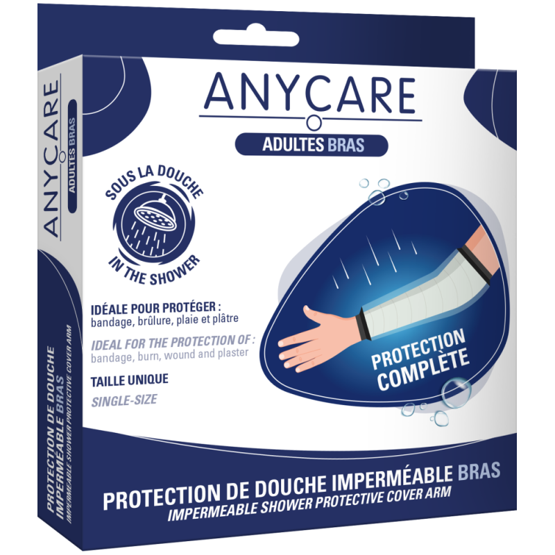 Protection de Douche Imperméable Adultes Bras - Anycare