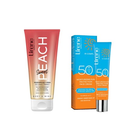 LIRENE PACK LIRENE ECRAN SPF50+ 40ML+ LAIT HYDRATANT VISAGE & CORPS