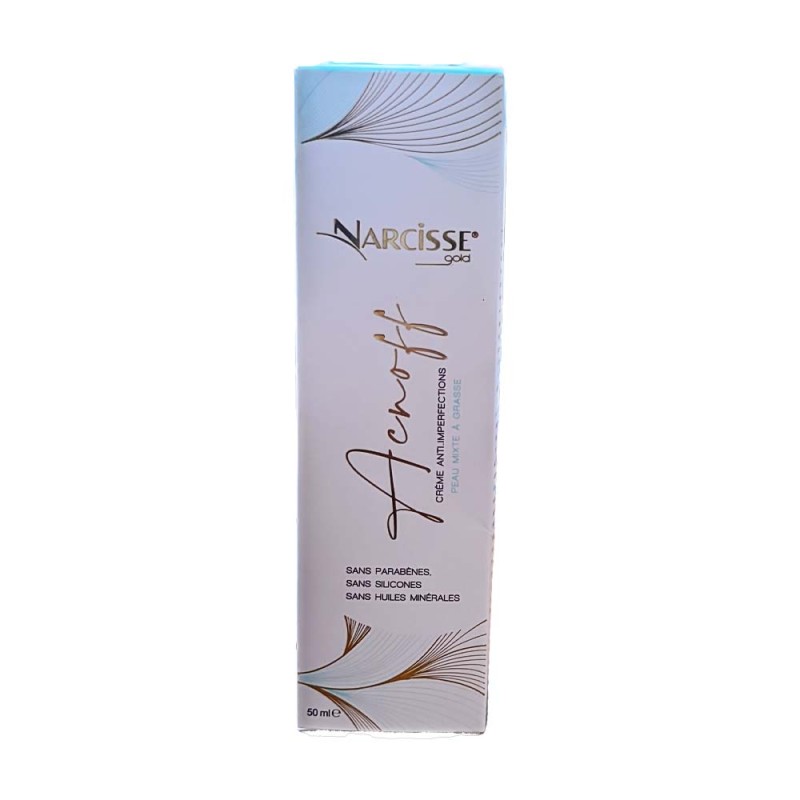 NARCISSE Gold Acnoff Crème Anti Acné,50ml