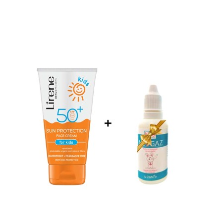 LIRENE ECRAN Sun ☀ Protection SPF50 + Enfant 50ML + neogaz offert