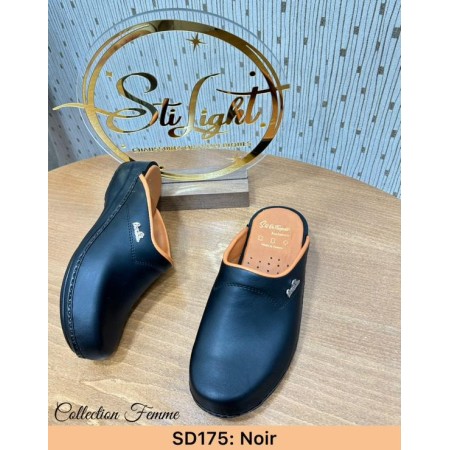 sabot orthopédique - femme - noir - SD175