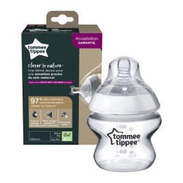 TOMMEE TIPPEE CLOSER TO NATURE BIBERON BLANC 0M+ 150ML