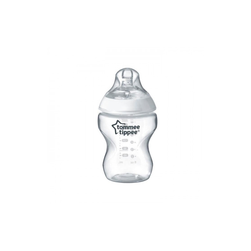 TOMMEE TIPPEE CLOSER TO NATURE BIBERON BLANC 0M+ 260ML