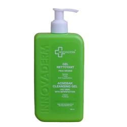 INNOVADERM GEL NETTOYANT PEAU GRASSE ANTI IMPERFECTION 380ML