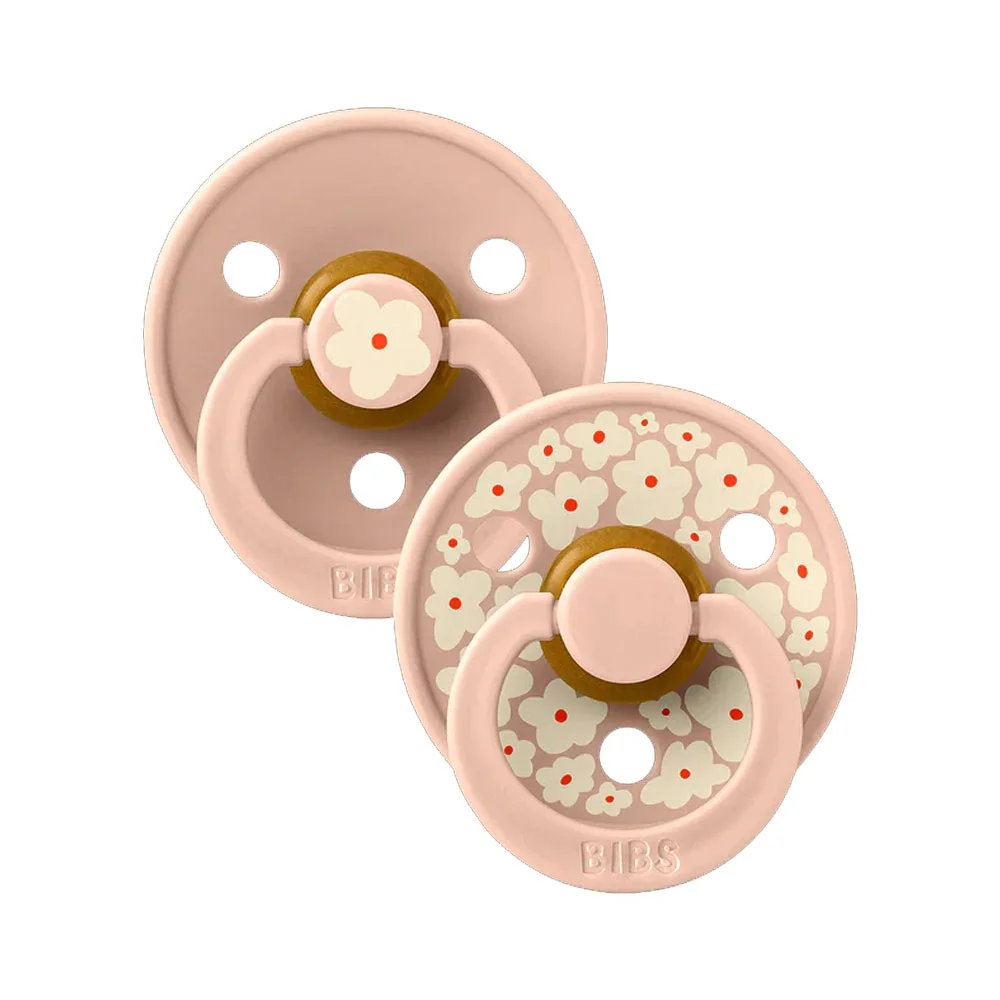 BIBS NATURAL RUBBER Lot de 2 Taille 1 (0+ mois) BIBS NATURAL RUBBER Lot de 2 Taille 1 (0+ mois)