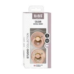 BIBS NATURAL RUBBER Lot de 2 Taille 1 (0+ mois) BIBS NATURAL RUBBER Lot de 2 Taille 1 (0+ mois)