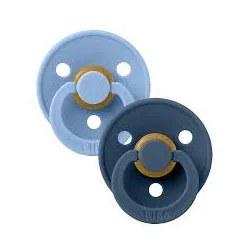 BIBS 02 SUCETTES PACIFIER SKY BLUE SIZE 1