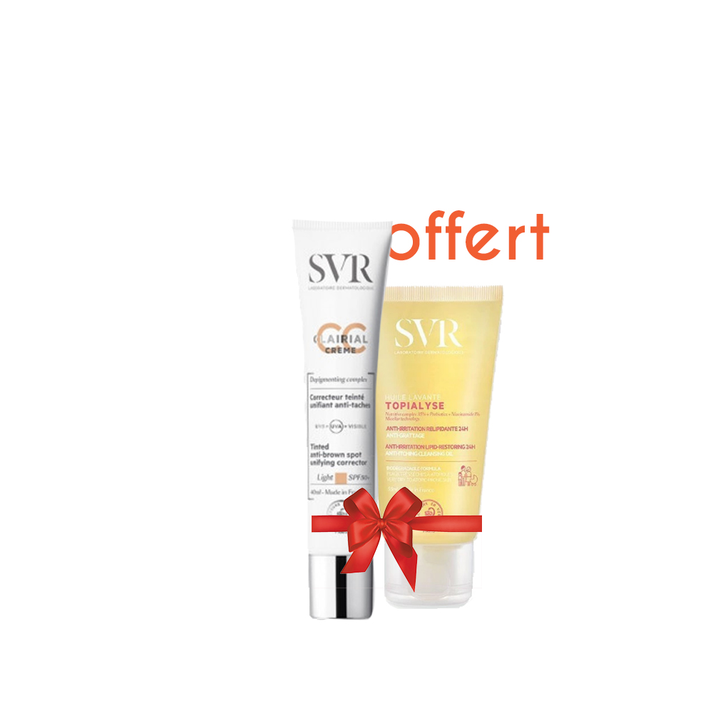 SVR CLAIRIAL CC CREME LIGHT SPF50 40ML