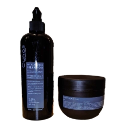 Pack Shamp Protéine Caviar & Huile d’Argan-500 ml +Masque CAVIAR-500ML