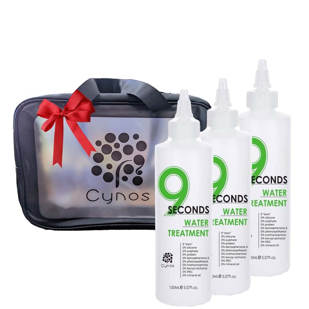 LOT DE 3 CYNOS 9 SECONDS WATER TREATMENT 150ML