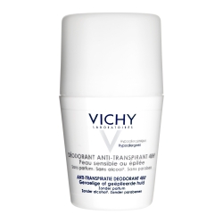 VICHY DEODORANT ANTI TRANSPIRANT 48H PEAUX SENSIBLES 50ML