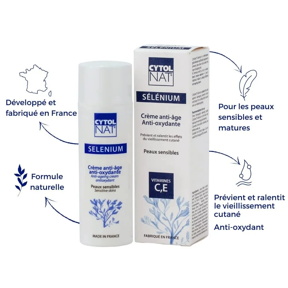 CYTOLNAT SELENIUM CRÈME ANTI-AGE 50ML