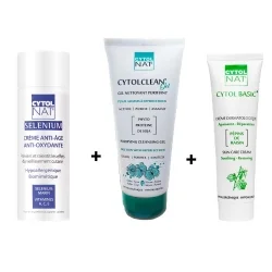 Pack CytolNat - Gel nettoyant CytolClean 150 ml + Cytol Selenium 50 ml + cytol basic 50 ml