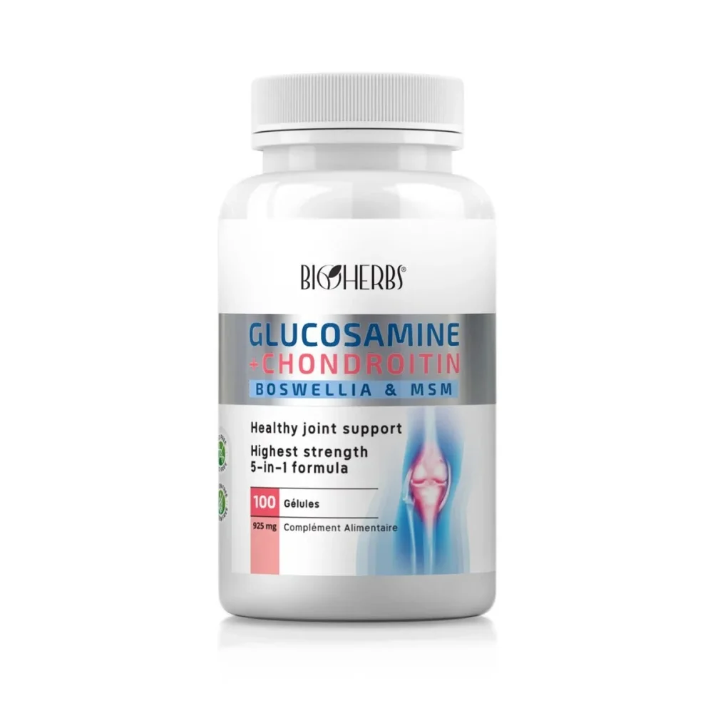 BIOHERBS - GLUCOSAMINE COMPLEXE 100 GELULES BIOHERBS - GLUCOSAMINE COMPLEXE 100 GELULES