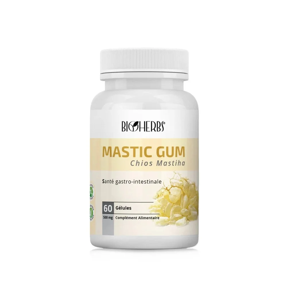 BIOHERBS - MASTIC GUM 60 GELULES